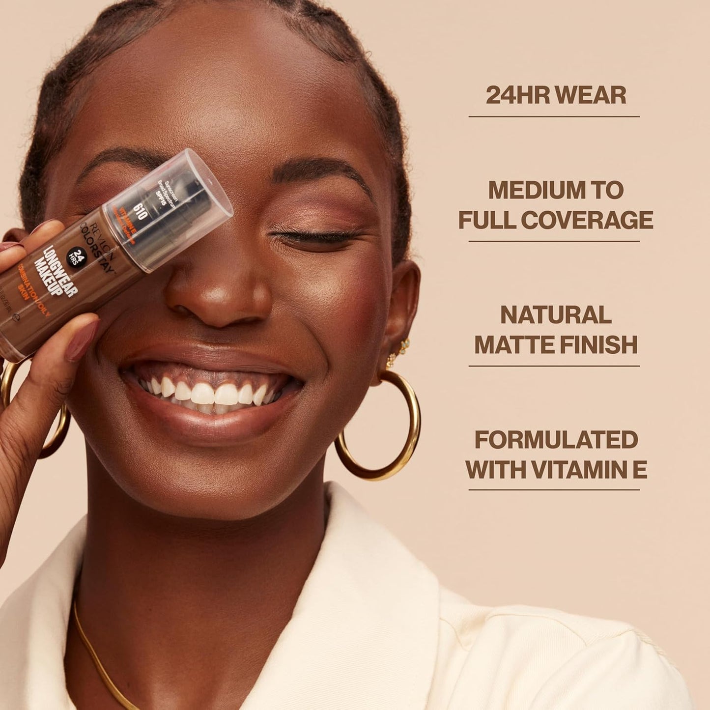 Revlon Colorstay Combination Oily Skin Foundation – 310 Warm Golden