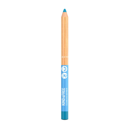 Rimmel Kind & Free Clean Eye Definer Pencil Eyeliner 006 Anime Blue
