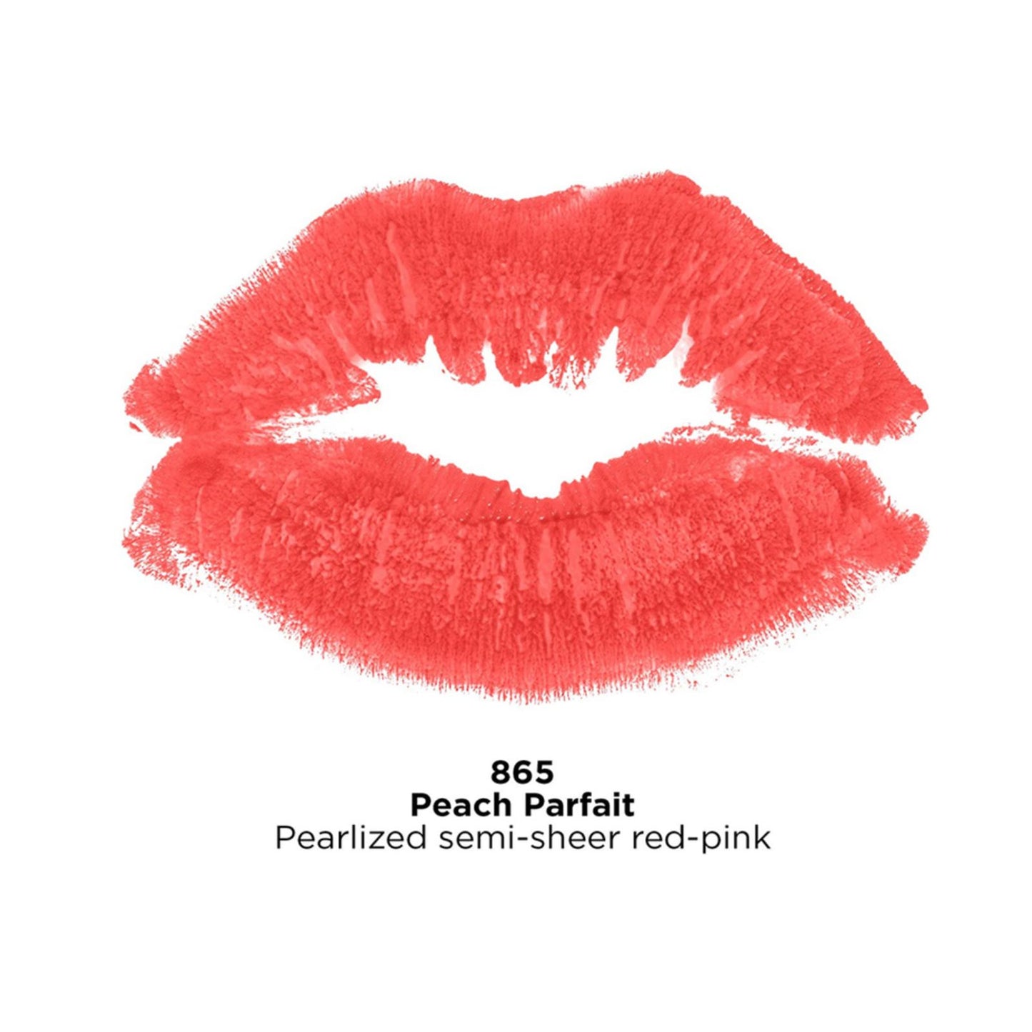 Revlon Super Lustrous Lipstick 865 Peach Parfait – Bright, Juicy Peach Finish