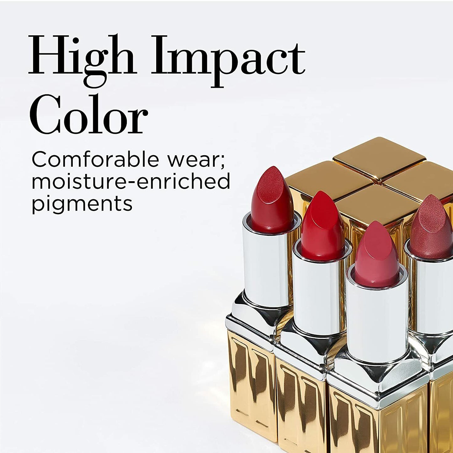 Elizabeth Arden Beautiful Color Lipstick 04 Red to Wear – Bold, Hydrating Red