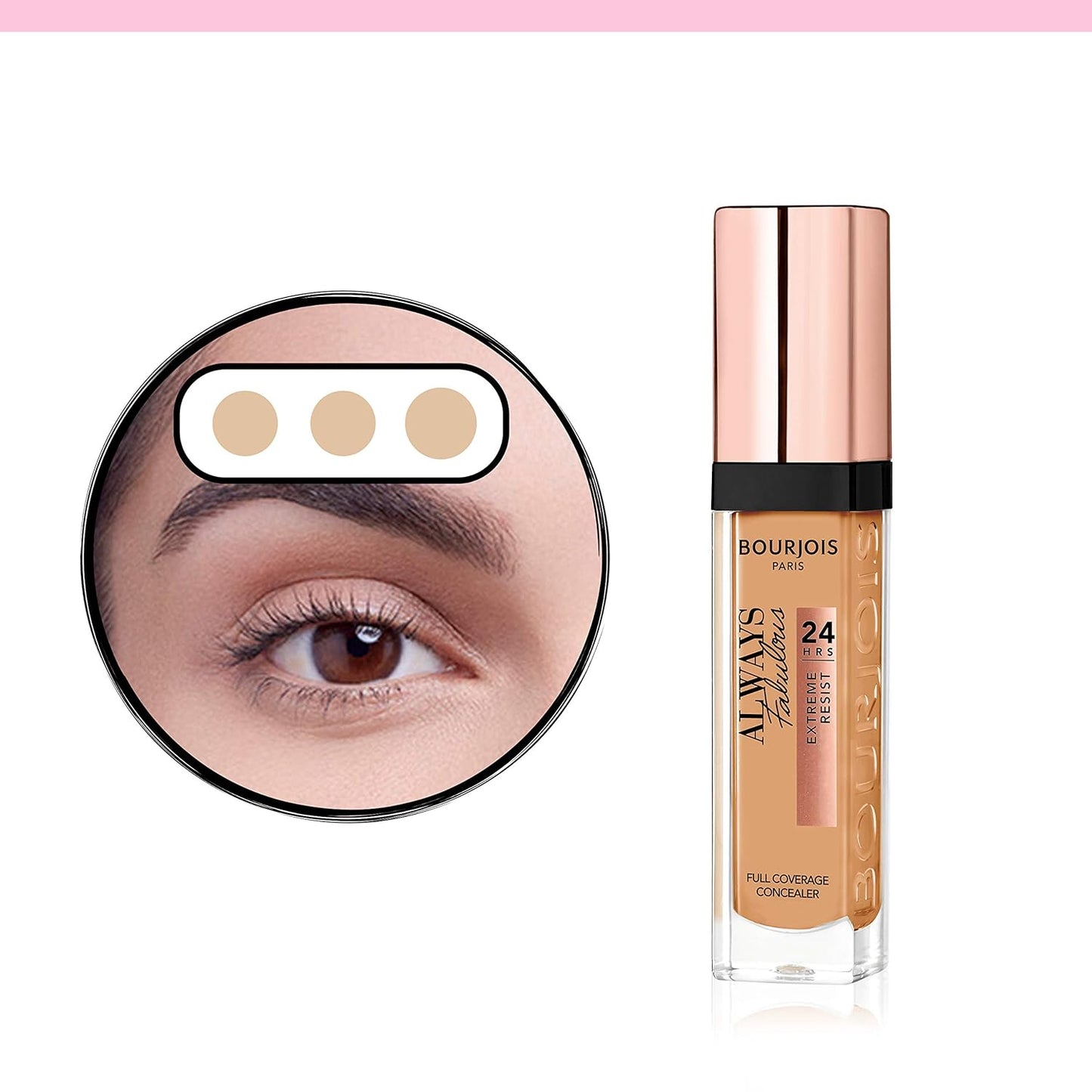 Bourjois Always Fabulous Concealer – Brightening, Longwear Coverage