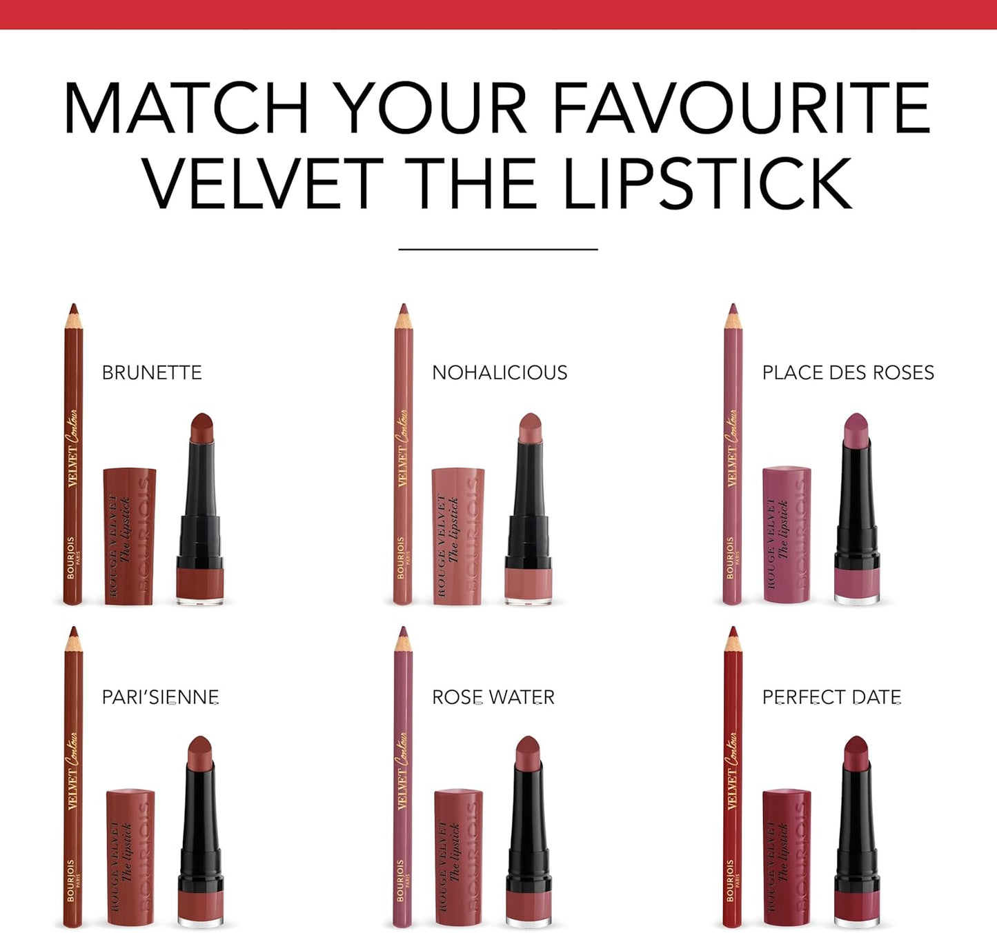 Bourjois Contour Edition Lip Liner – Precision, Long-Lasting Definition