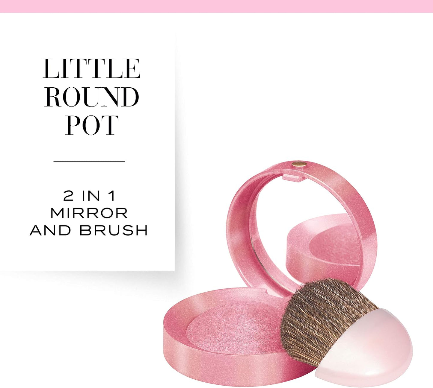 Bourjois Little Round Pot Blusher – 18 Rouge Ravissant