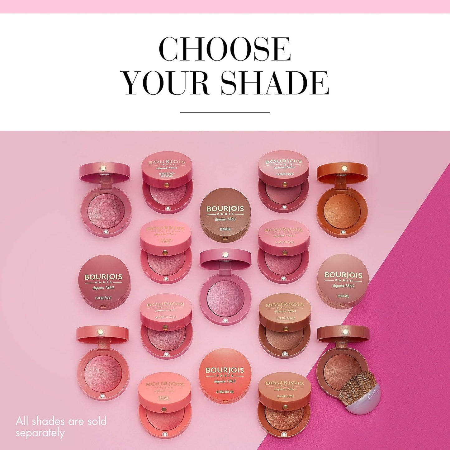 Bourjois Little Round Pot Blusher – 18 Rouge Ravissant