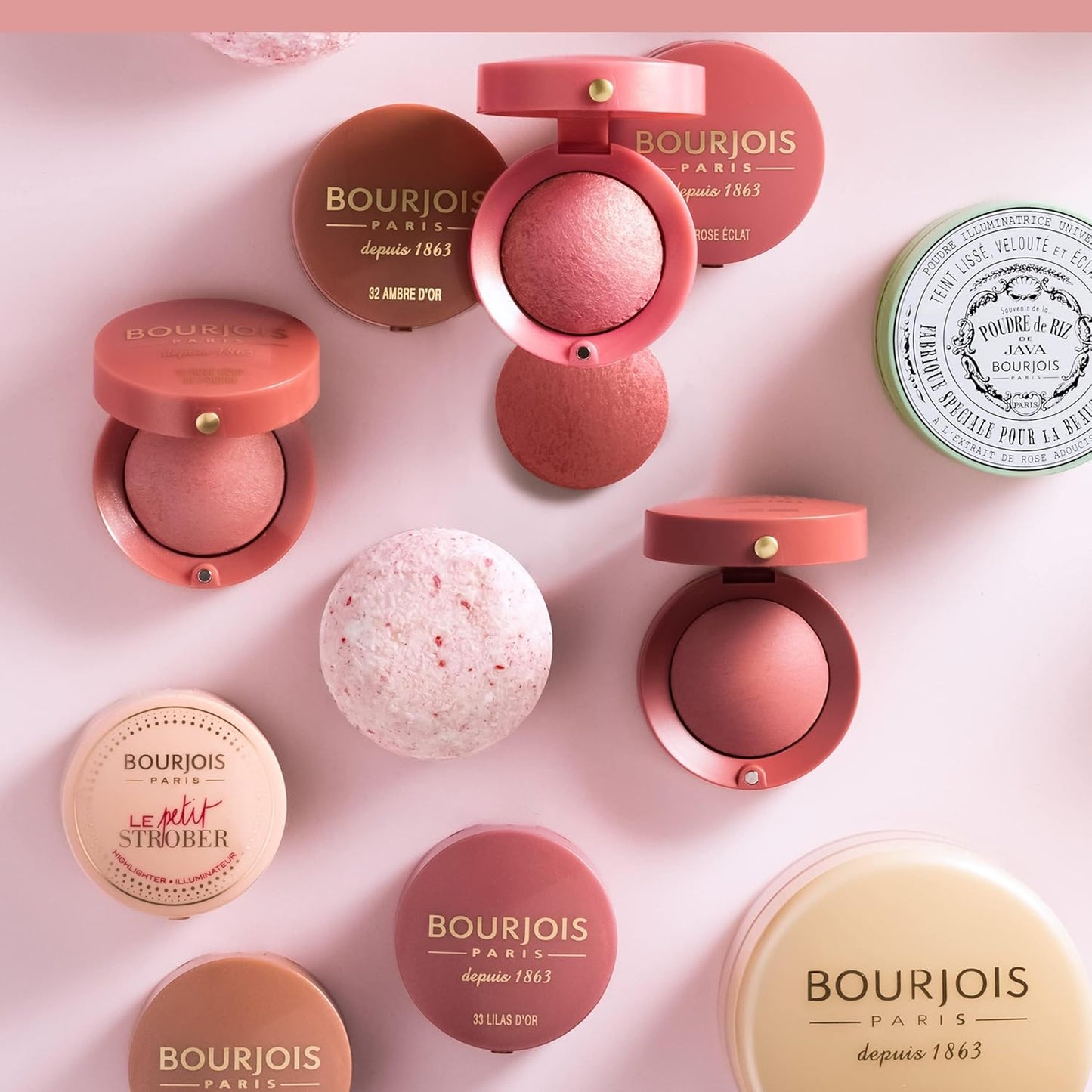 Bourjois Little Round Pot Blusher – 18 Rouge Ravissant