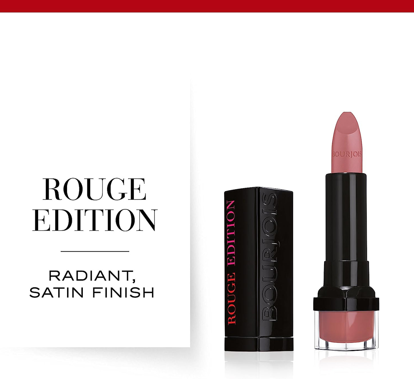 Bourjois Rouge Edition Lipstick 29 Cerise Sur Le – Bold, Creamy Finish