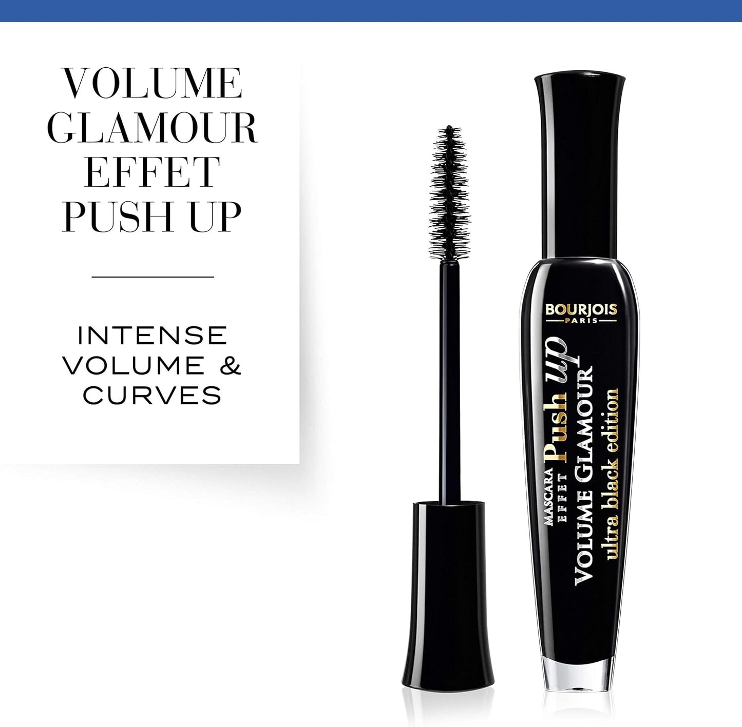 Bourjois Volume Glamour Push Up Effect Mascara – Volumizing, Lift & Curl