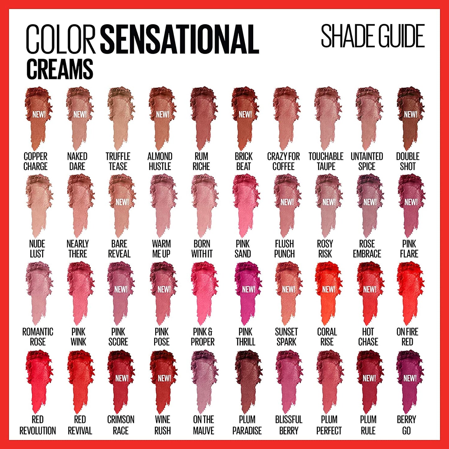 Maybelline Color Sensational Lipstick 886 Berry Bossy – Bold, Creamy Perfection
