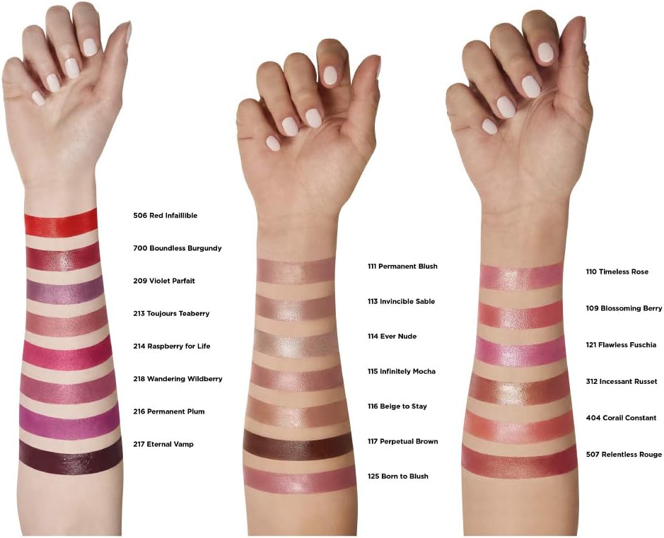 L’Oréal Infallible 24HR 2-Step Lipstick – Longwear, Kiss-Proof Colour