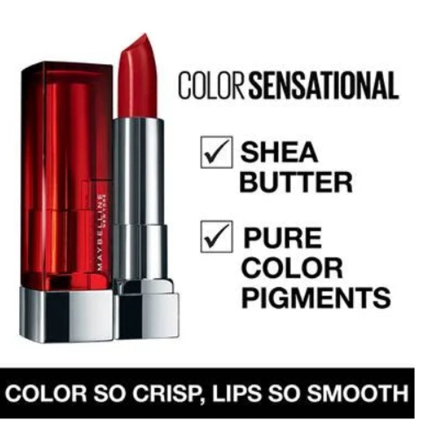 Maybelline Color Sensational Lipstick - The Creams