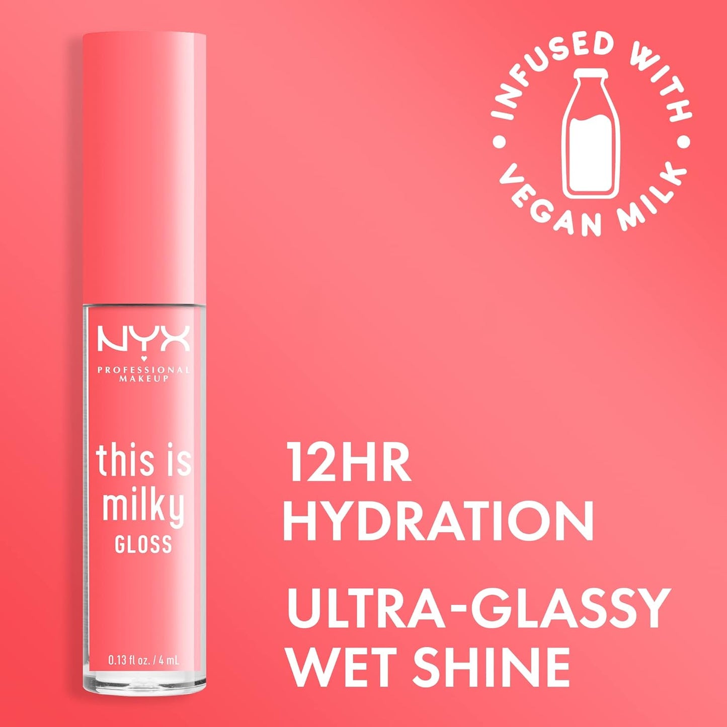 NYX This Is Milky Lip Gloss - Hydrating Shine for Every Look