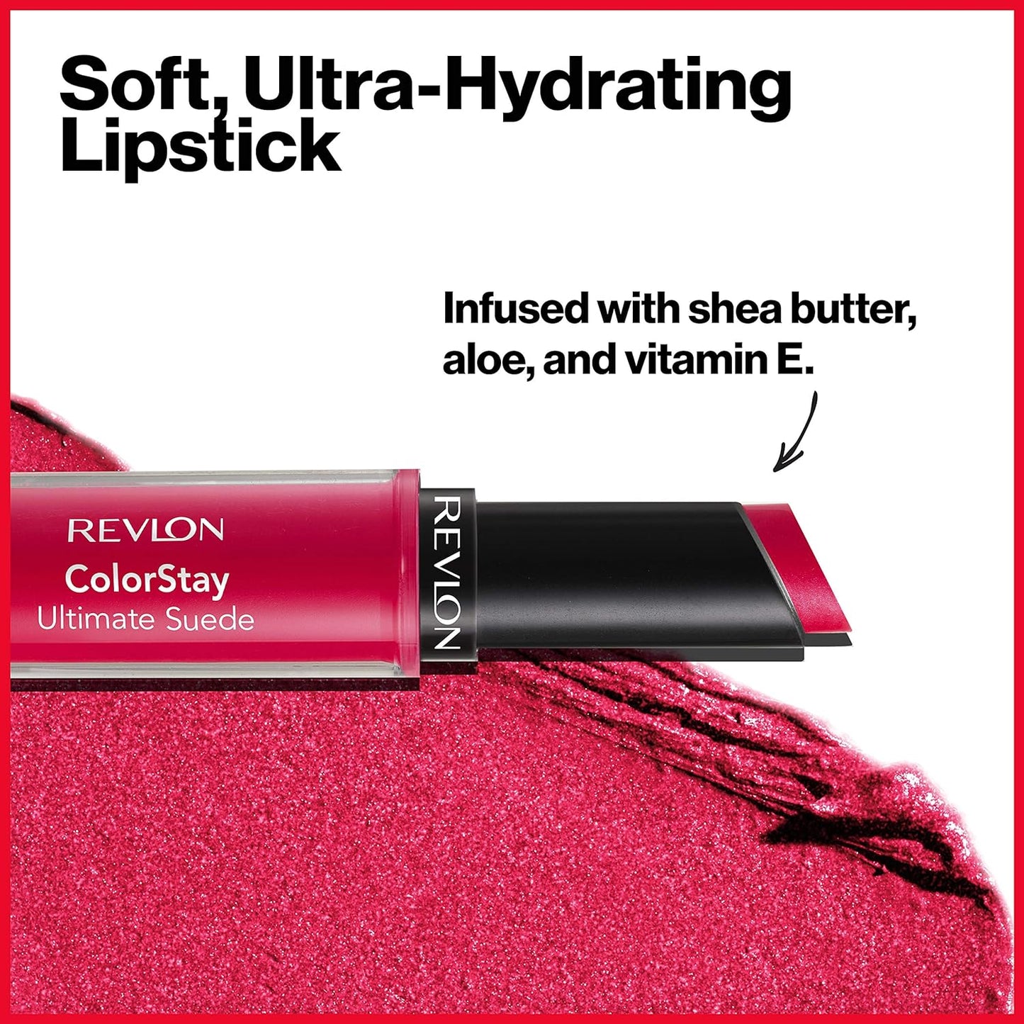 Revlon ColorStay Ultimate Suede Lipstick 073 Stylist – Rich, Warm Berry Matte