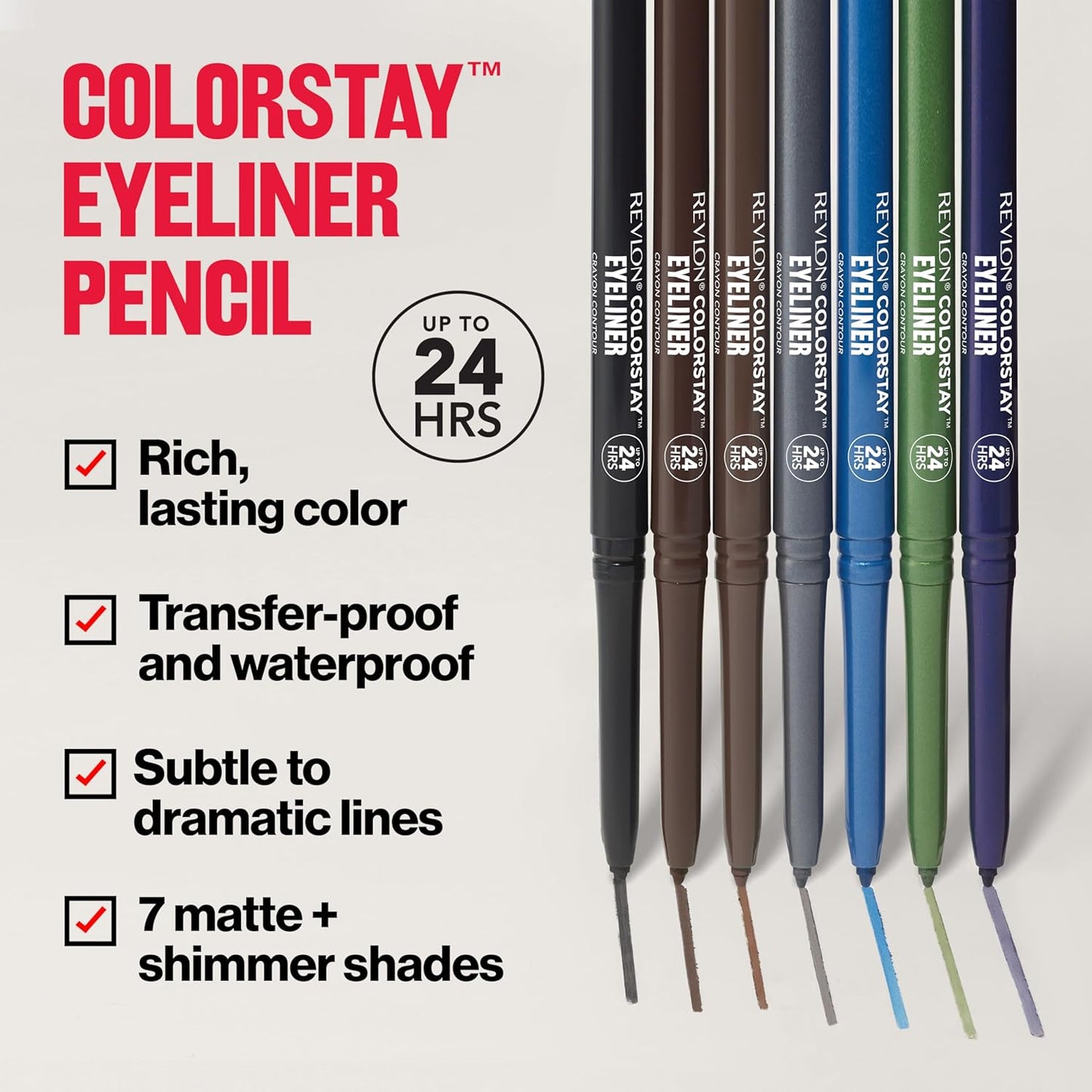 Revlon Colorstay Eyeliner 202 Black Brown – Long-Wear, Precise Definition