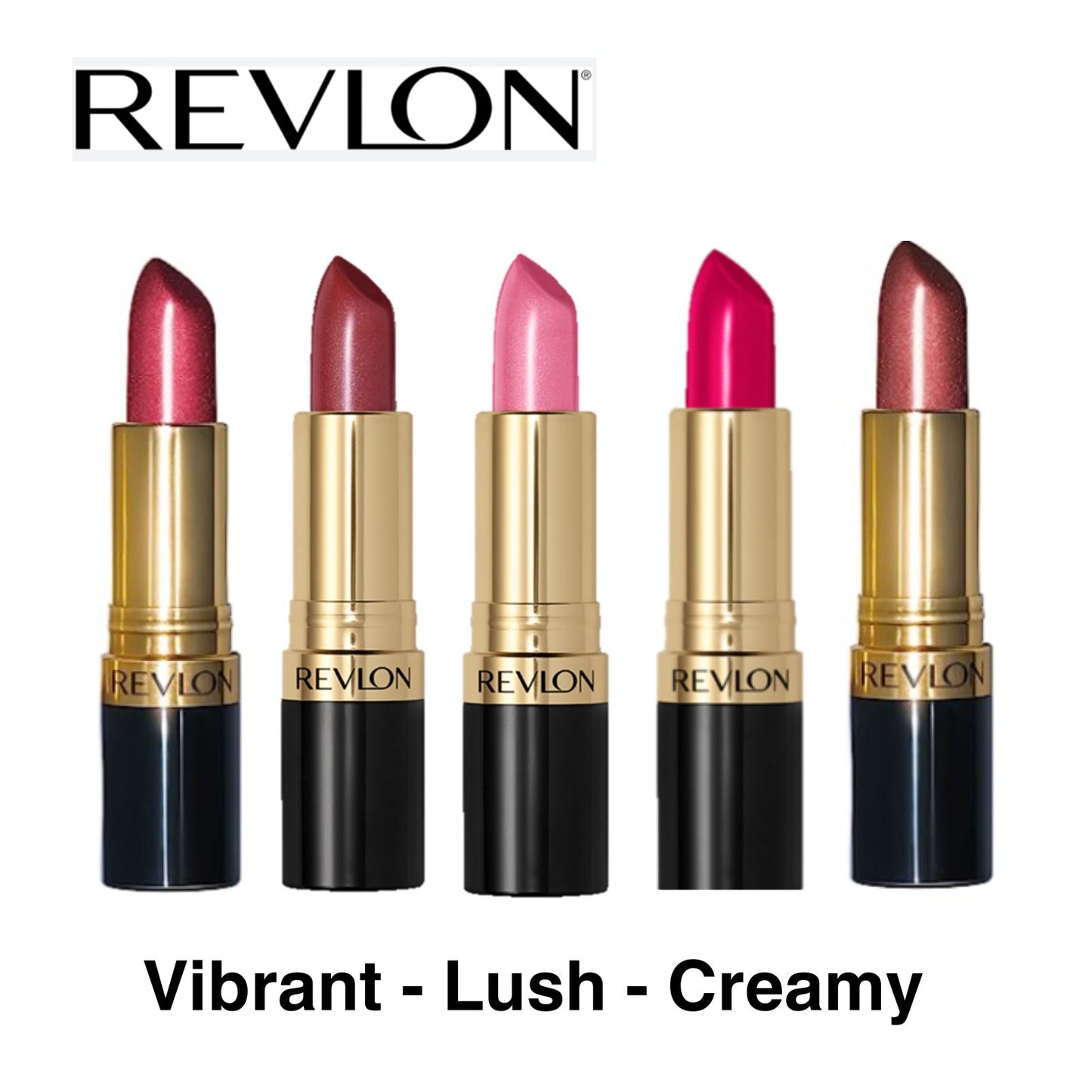 Revlon Super Lustrous Lipstick 725 Love That Red – Classic Red Satin