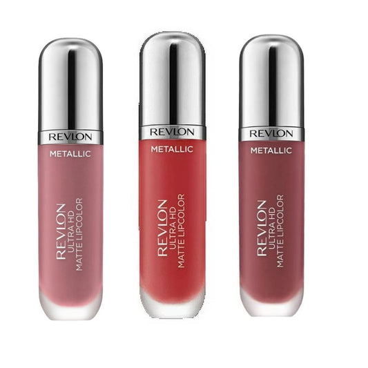 Revlon Ultra HD Matte Lipcolor Metallic - Lustrous & Modern