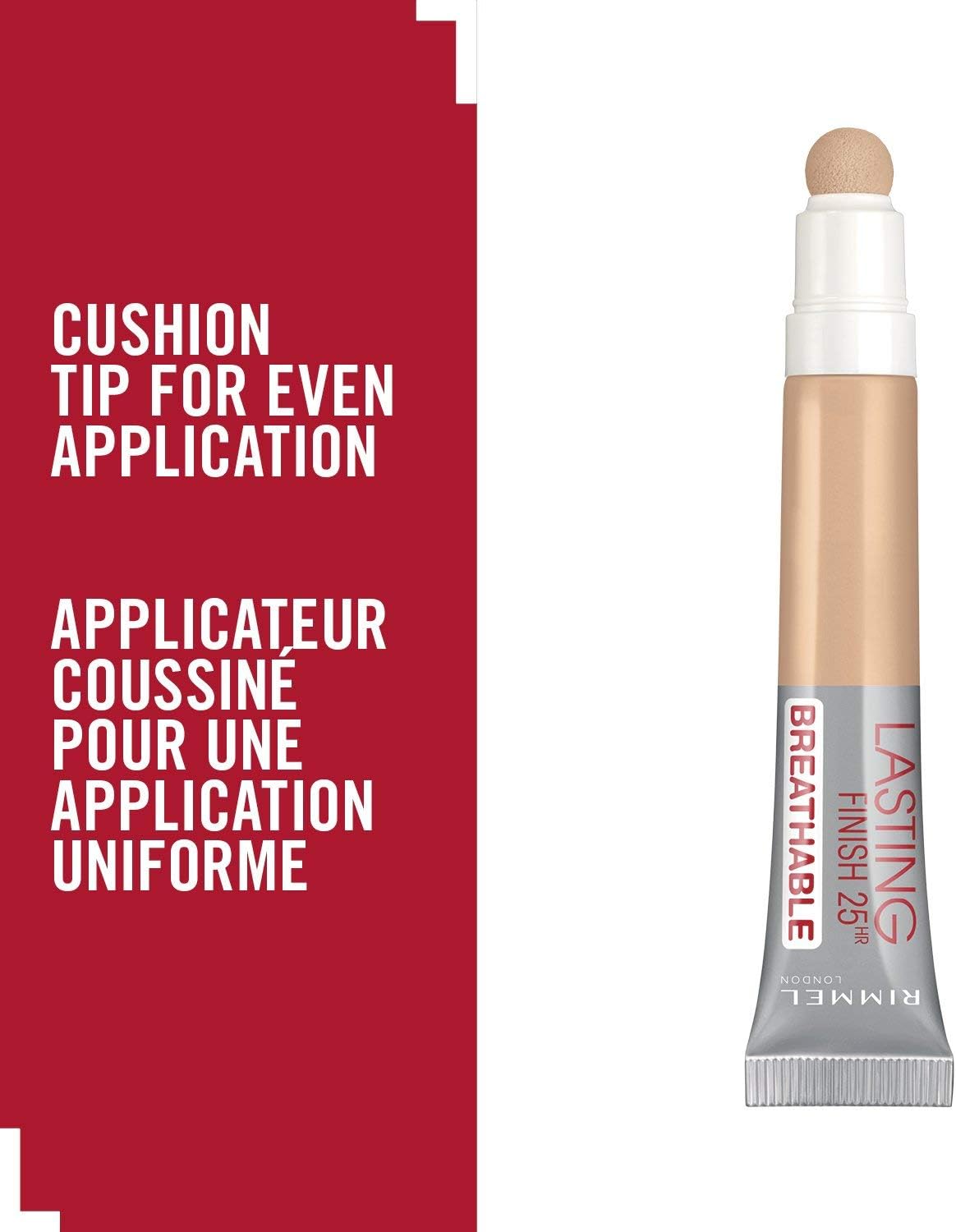 Rimmel Lasting Finish Breathable Concealer – Lightweight, Buildable Coverage