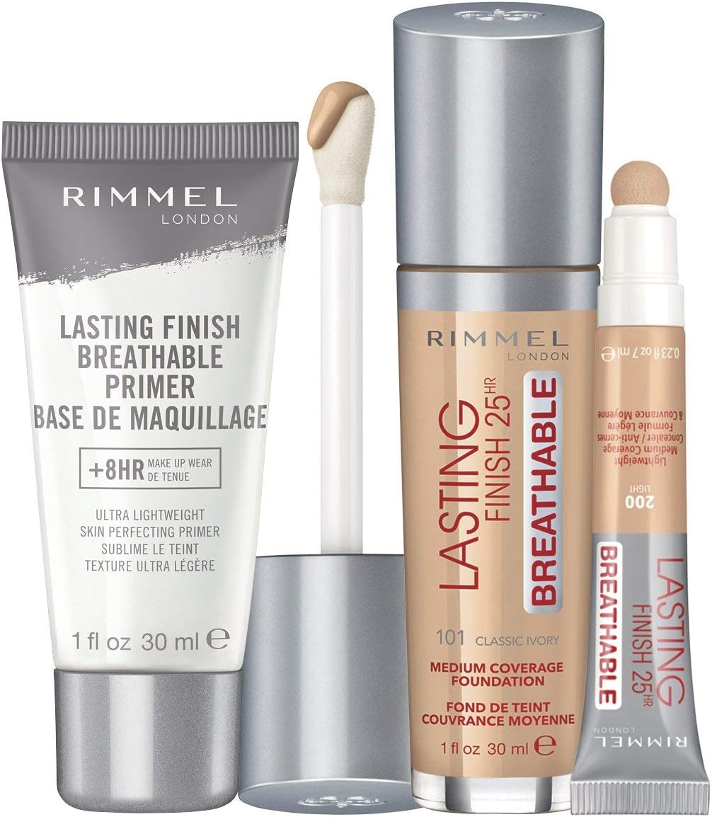 Rimmel Lasting Finish Breathable Concealer – Lightweight, Buildable Coverage