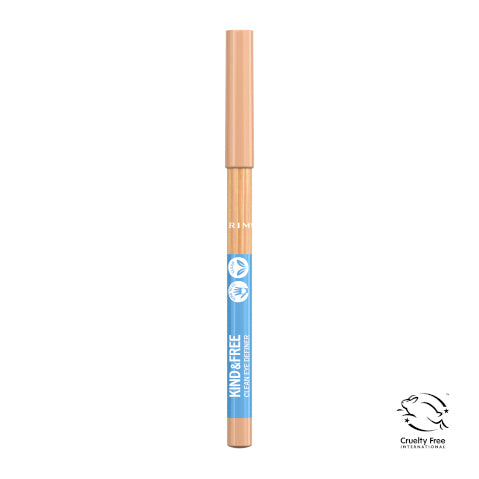 Rimmel Kind & Free Clean Eye Definer Pencil Eyeliner 005 Creamy White
