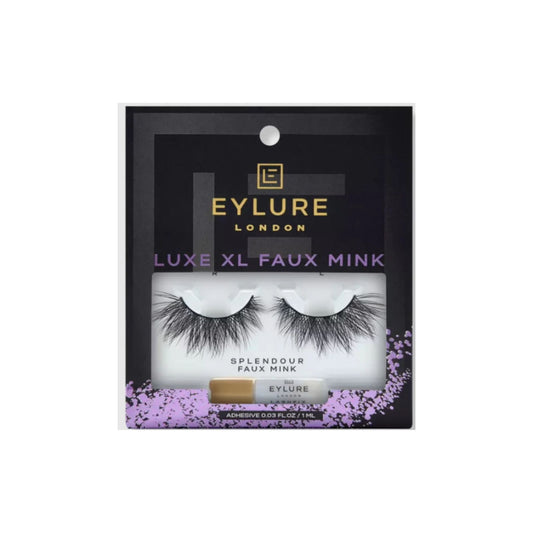 Eylure Luxe XL Faux Mink Eye Lashes - Extra Volume, Ultimate Glamour