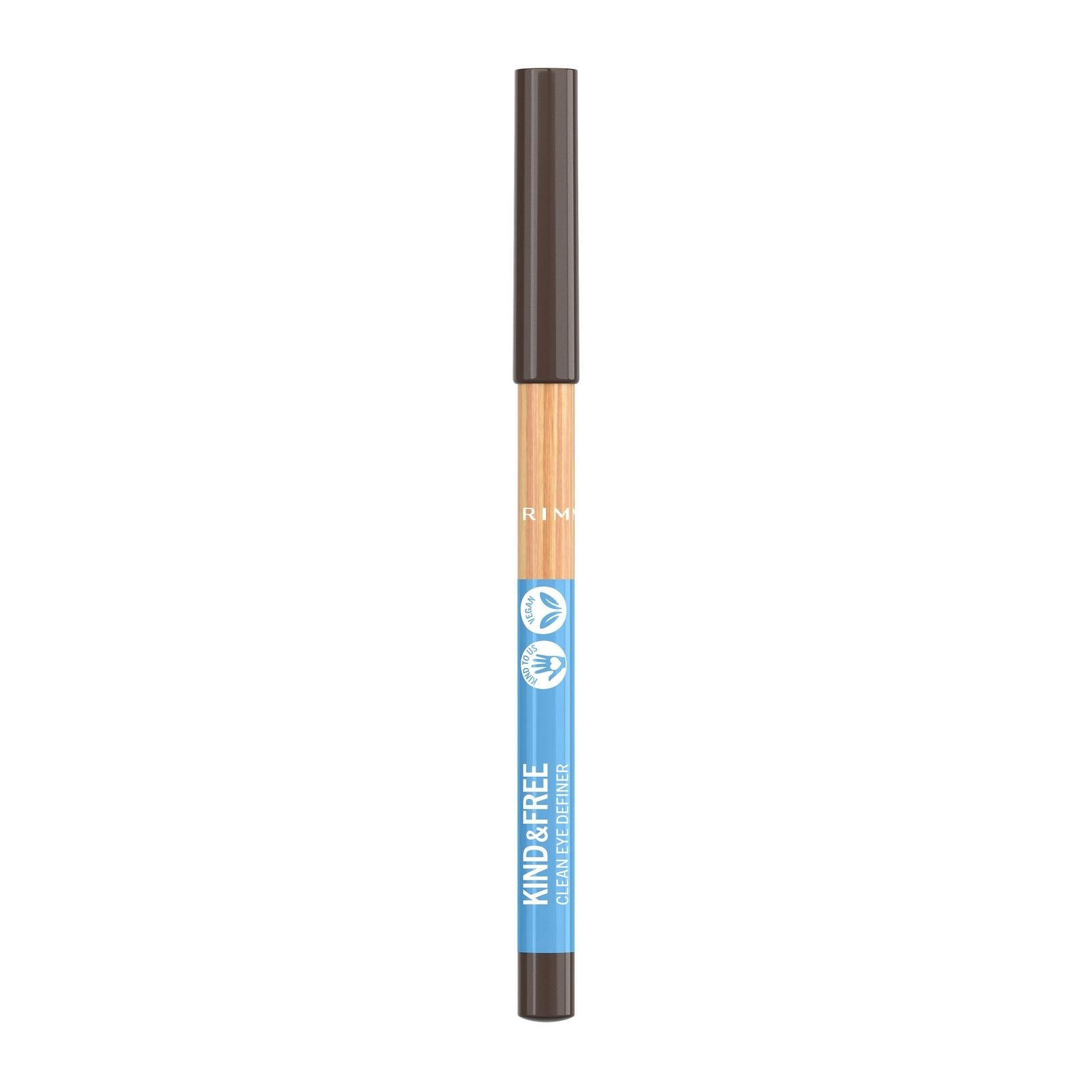 Rimmel Kind & Free Clean Eye Definer Pencil Eyeliner 002 Pecan
