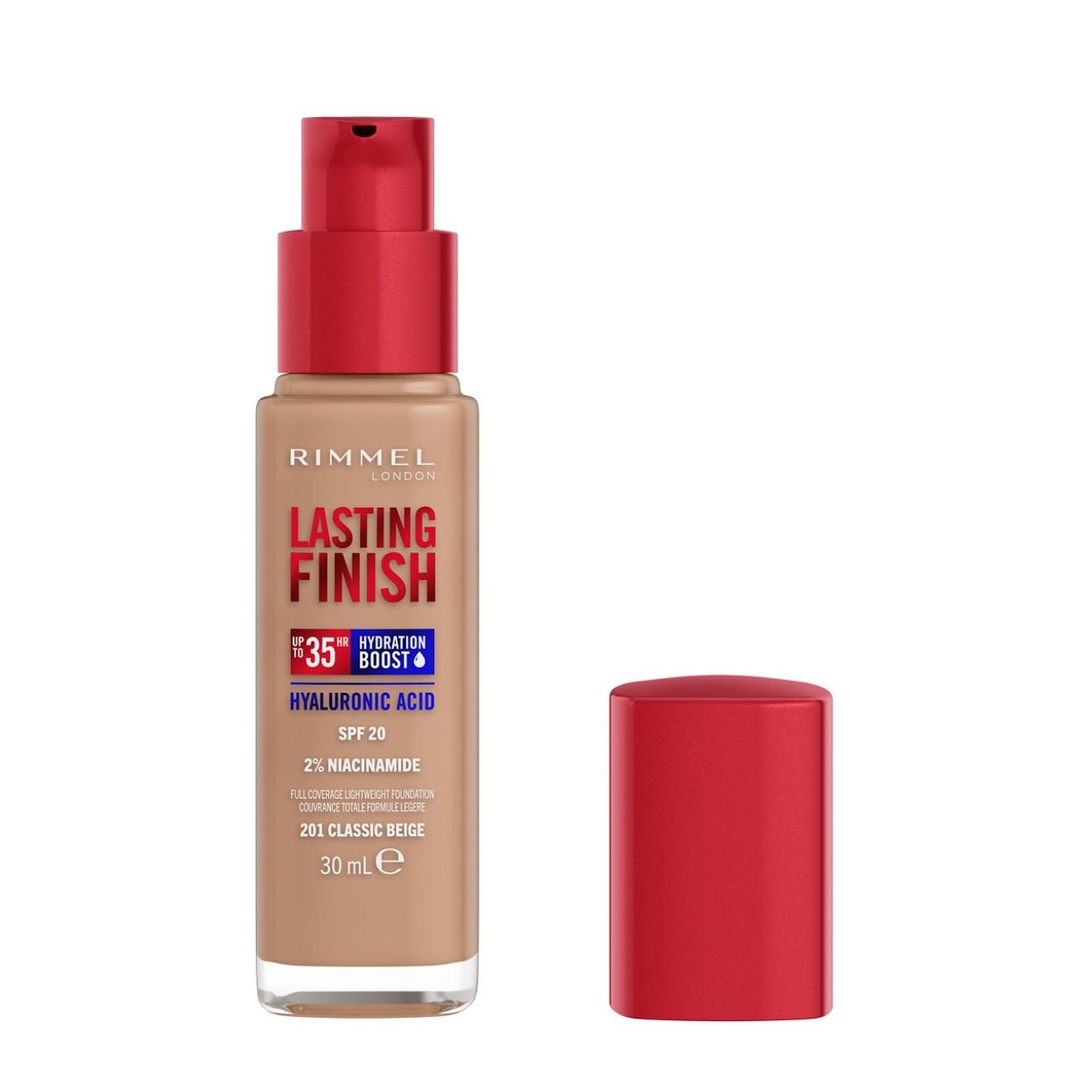 Rimmel Lasting Finish Extreme 35H Foundation – 201 Classic Beige
