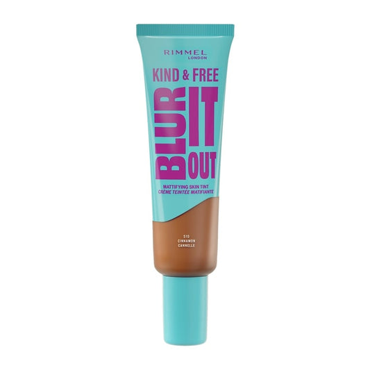 Rimmel Blurt It Out Mattifying Skin Tint Foundation – 510 Cinnamon