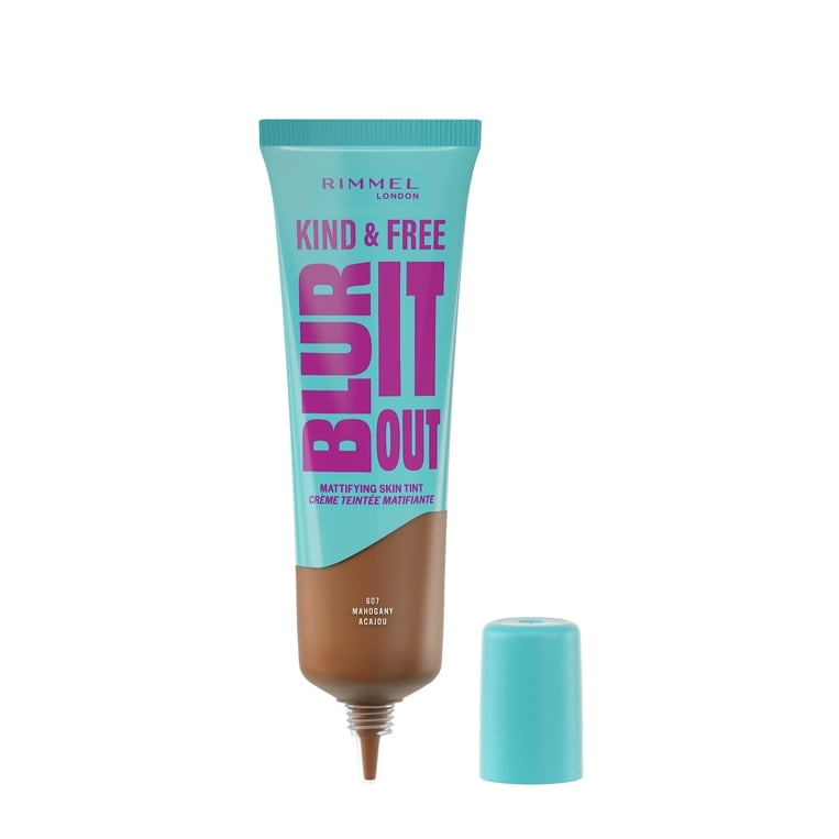 Rimmel Blurt It Out Mattifying Skin Tint Foundation – 607 Mahogany