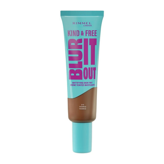 Rimmel Blurt It Out Mattifying Skin Tint Foundation – 610 Tiramisu