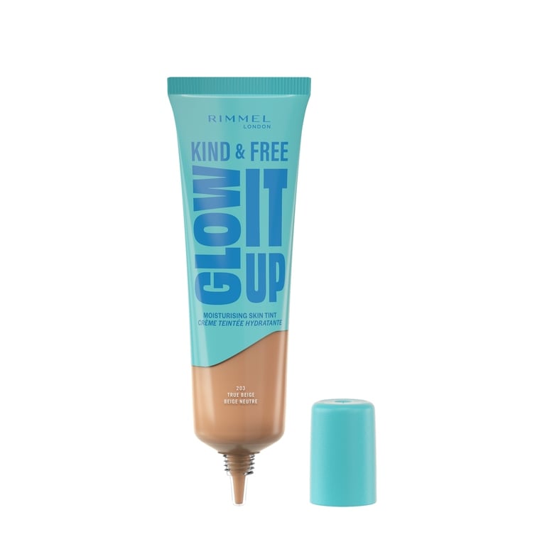 Rimmel Kind and Free Glow It Up Moisturising Skin Tint – 203 True Beige