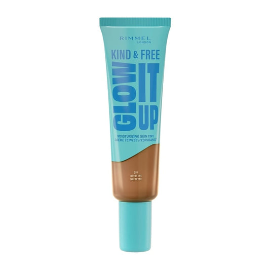 Rimmel Kind and Free Glow It Up Moisturising Skin Tint – 501 Noisette