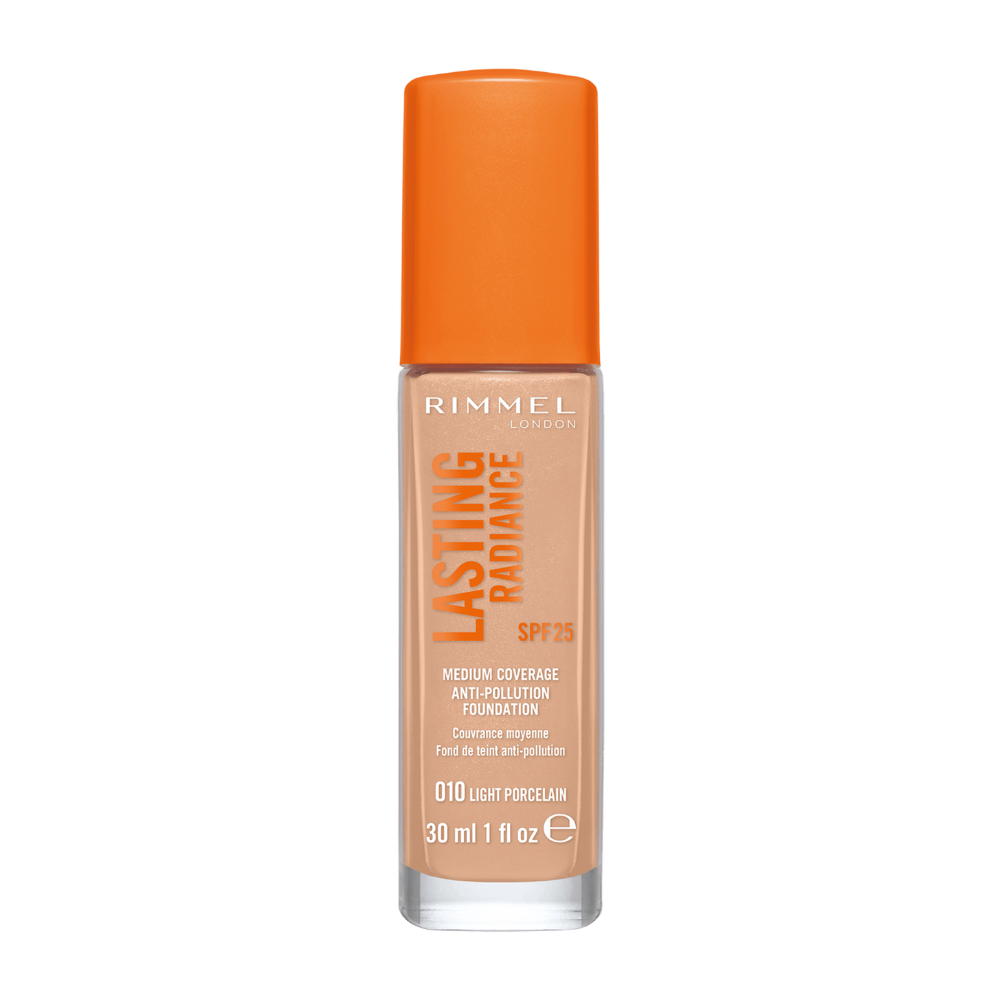 Rimmel Lasting Radiance Foundation – 010 Light Porcelain
