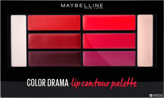 Maybelline Color Drama Lip Contour Palette: Craft Vibrant, Defined Lips with Dynamic Color